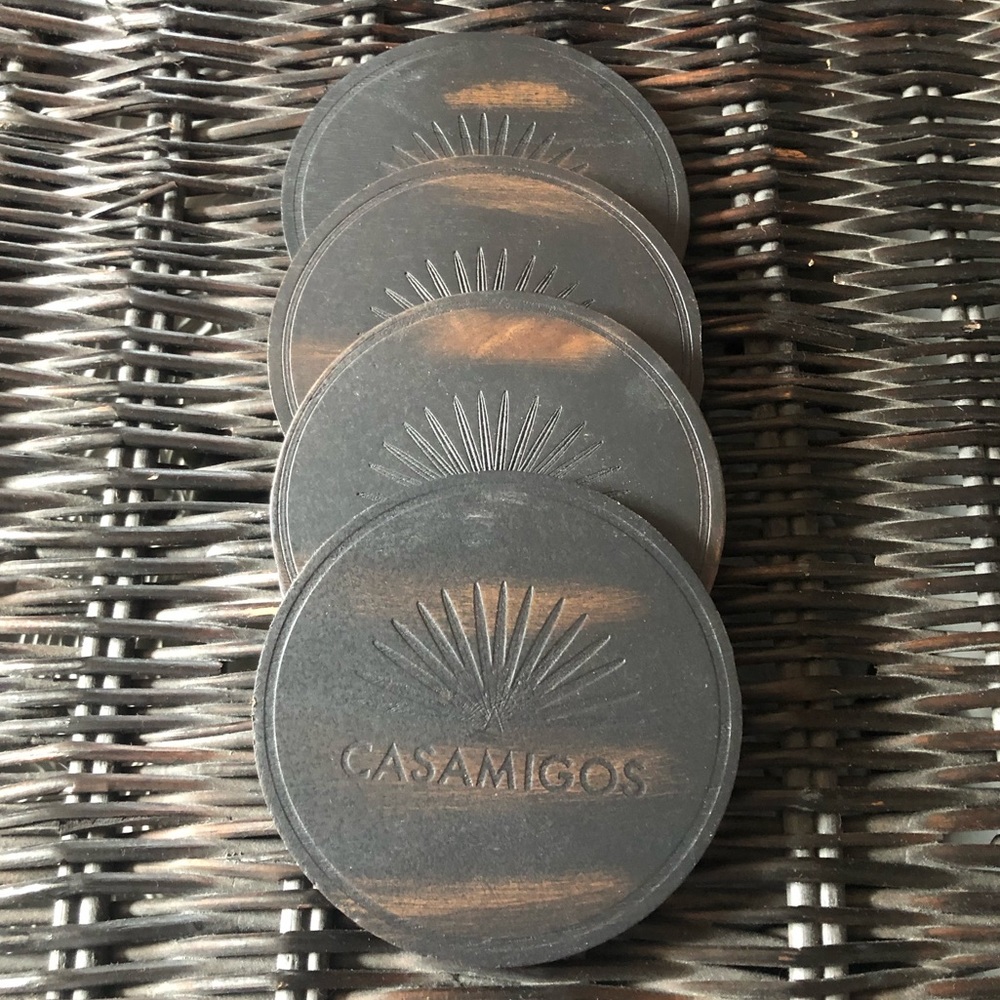 4 Pack Casamigos Coasters NWOT